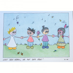 Kartenserie Psalmworte<br>Karte Nr. 9